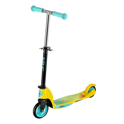 2-in-1 Lime Scooter for Kids and Teens