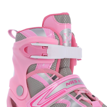2-in-1 Pink Inline & Ice Skates, Size L (39-42)