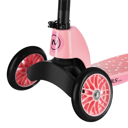 2-in-1 Pink Scooter for Kids