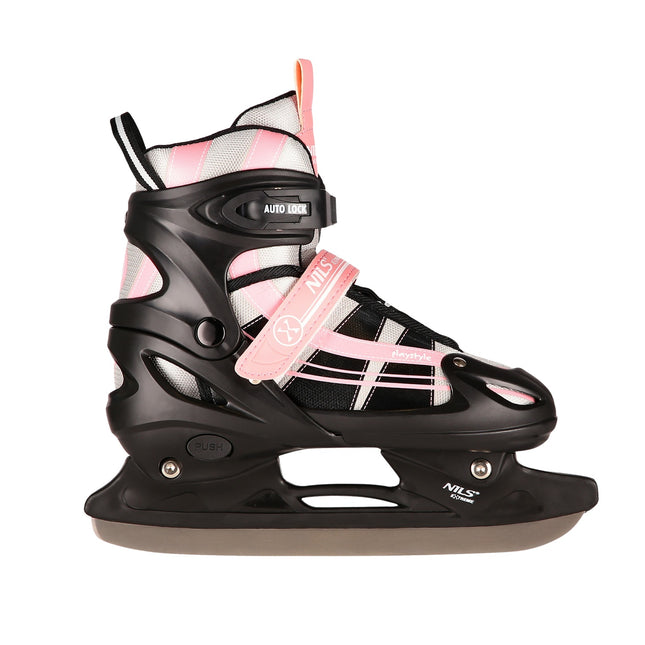 2-in-1 Pink-White Inline & Ice Skates, Size M (35-38)
