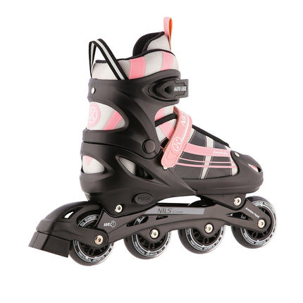 2-in-1 Pink-White Inline & Ice Skates, Size S (31-34)