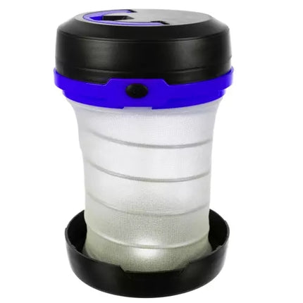 2in1 foldable tourist lamp - blue