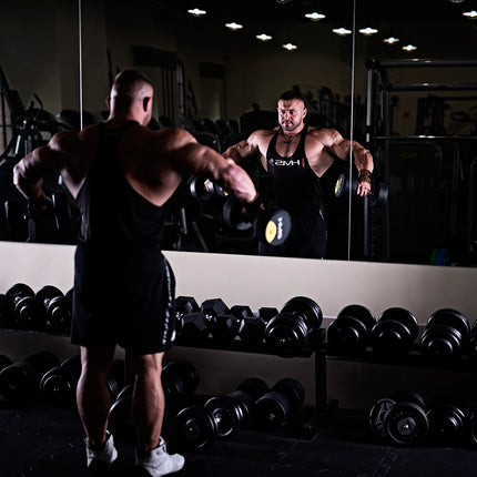 2 kg Rubber Dumbbell – Home Gym Equipment