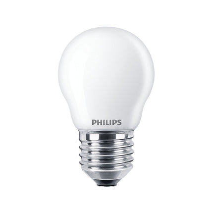2-pack LED E27 P45 Globe 25W Frost 250lm