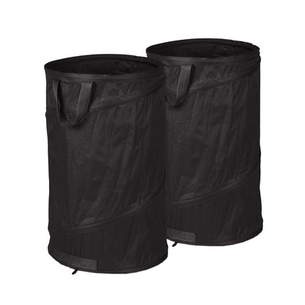 2 pcs. garden bags 120-liter black
