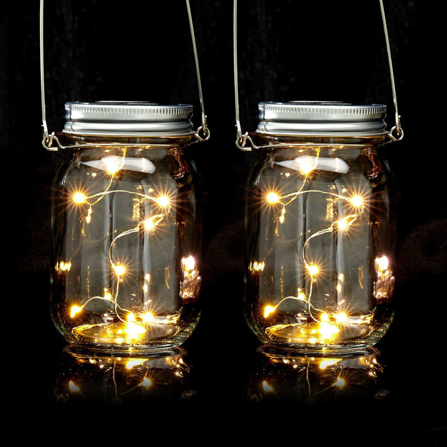 2 pcs. solar lanterns with LED