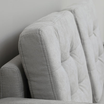 2-seater upholstered sofa with storage - Velvet Look