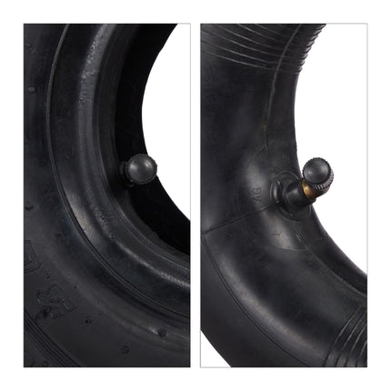 2 tires for sack cart 3.00-4 with hose