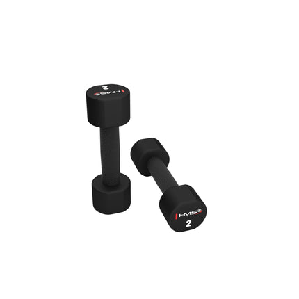 2 x 2 KG Polyurethane Dumbbells – Durable Fitness Weights