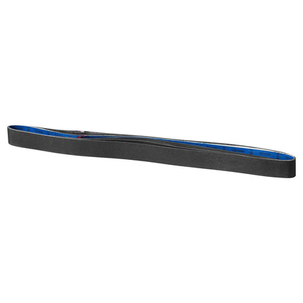 2 x 72 In Sanding Belts, Silicon Carbide, 6-Pc Grit Set