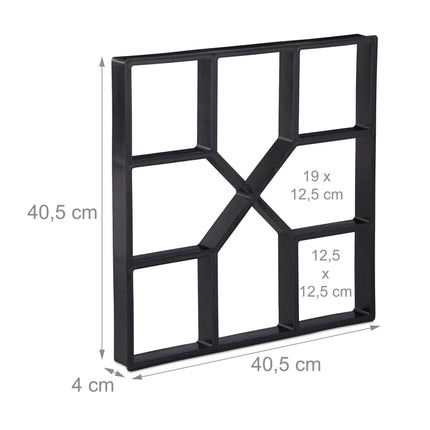 2x Concrete Mould Set