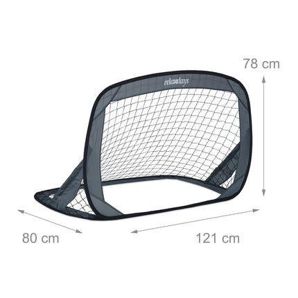 2x Pop-up Football Goals