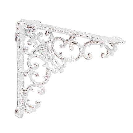 2x shelf bracket forged in cast iron