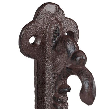 2x shelf bracket forged in cast iron