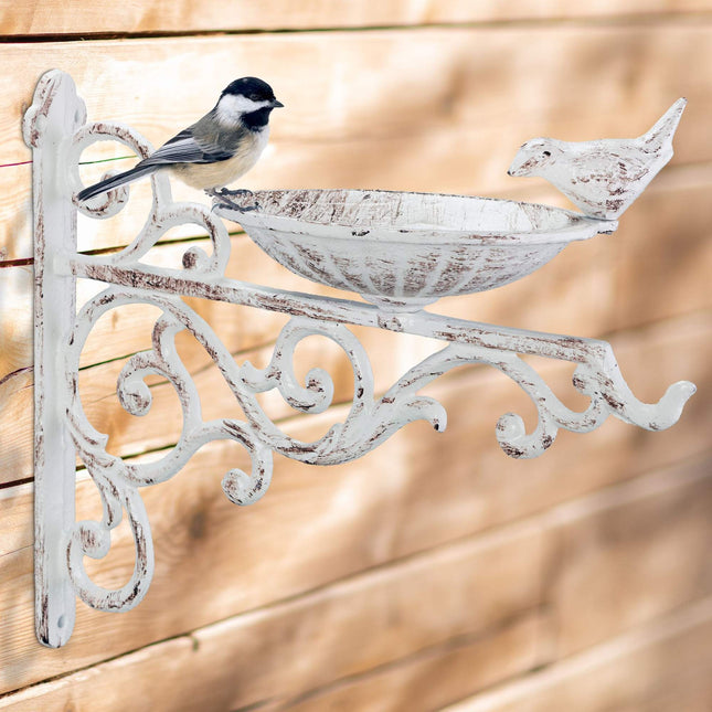 2x shelf bracket in cast iron with chain