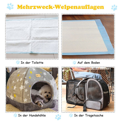 300 pieces dog training pads leak-proof 5-layer design 60 x 40 cm