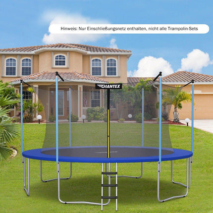 Ø305 cm trampoline safety net inside for garden trampolines black