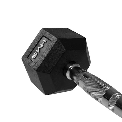 30 kg Hex Dumbbell – Rubber Coated, Anti-Slip Handle