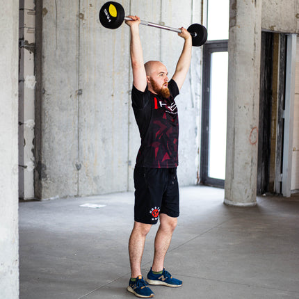 30 kg Rubber Coated Barbell for Strength Training