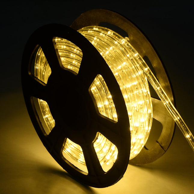 30 m rope lights, fairy lights with 1080 LEDs, Christmas decoration, 100 inches, warm white