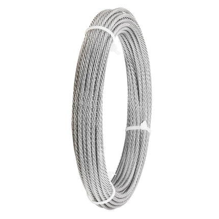 316 Stainless Steel Wire Rope Kit, 3.2 mm x 12.2 m