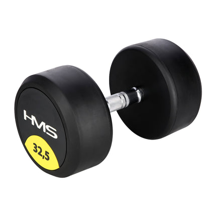 32.5 kg Rubber Dumbbell – Home Gym Equipment