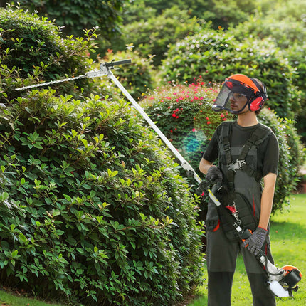 33cc 6-in-1 Gas Trimmer, Hedge Trimmer, Pole Saw