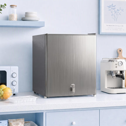 35L Compact Mini Freezer, Adjustable Thermostat, Grey
