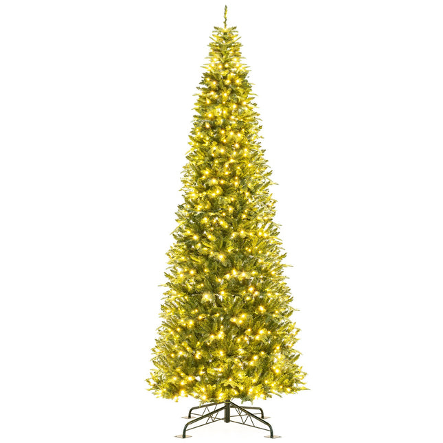 360 cm Pre-Lit Artificial Christmas Tree, Indoor/Outdoor
