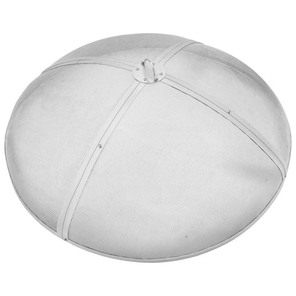 36 Inch Fire Pit Spark Screen, Stainless Steel Ring Handle