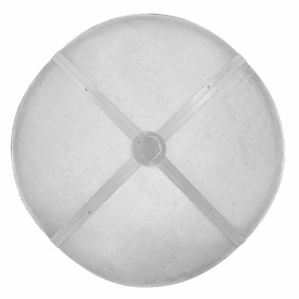 36 Inch Fire Pit Spark Screen, Stainless Steel Ring Handle