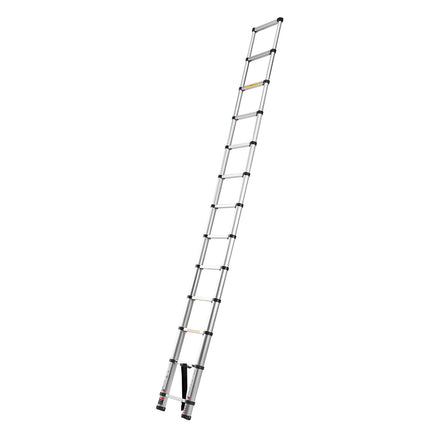 3.8m Telescoping Ladder, Aluminum, 150kg, Non-Slip Feet