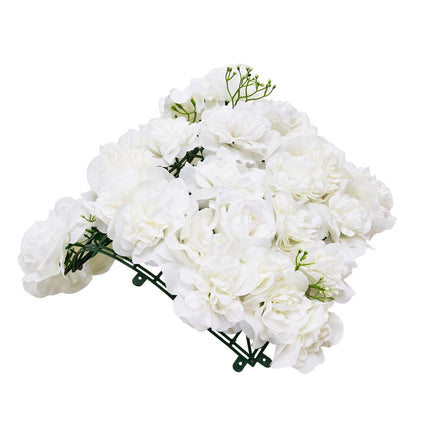 3D Flower Wall Panels, 24-Pack 15 x 15 Inch White