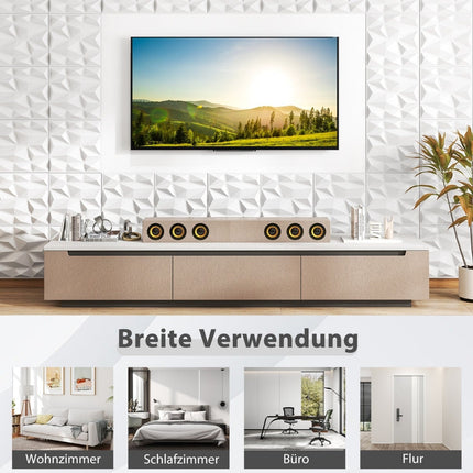 3D Wall Panels, Diamond Pattern, 50 Pack, 4.5m² Coverage
