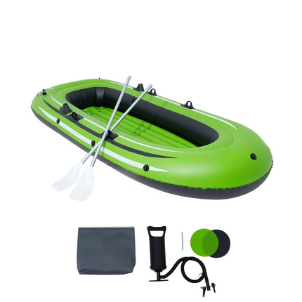 3-Person Inflatable Fishing Boat, PVC, 750 lb Capacity