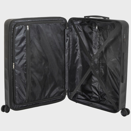 3-Piece Black Luggage Set – Cabin, Medium, Large