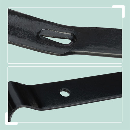 3-Piece Crowbar Set – Hardened Steel, Nail Pulling