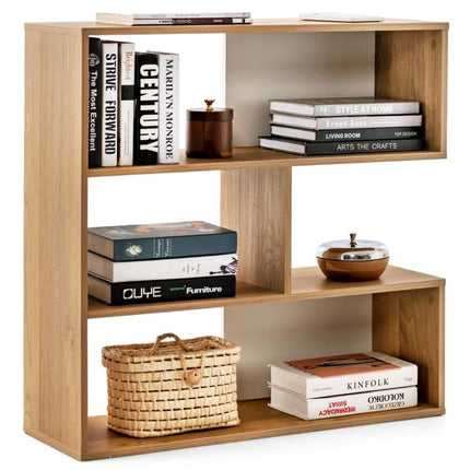 3-Shelf Open Cube Bookcase With Anti-Toppling Device