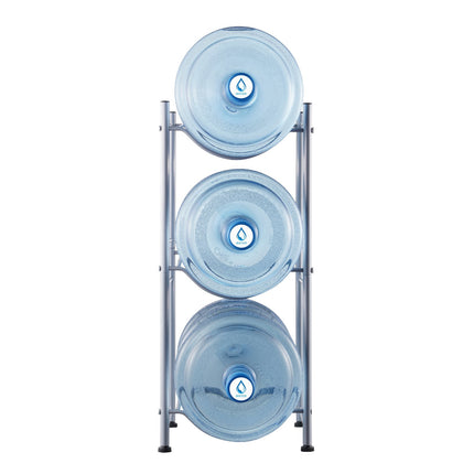 3-Tier 5-Gallon Water Jug Holder Rack, Holds 3