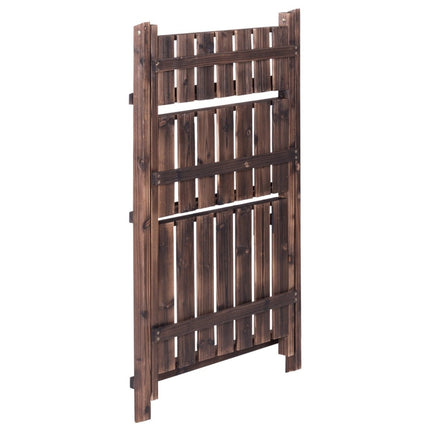 3 Tier Plant Stand Folding Flower Stand Plant Shelf 60 x 33 x 93 cm Brown