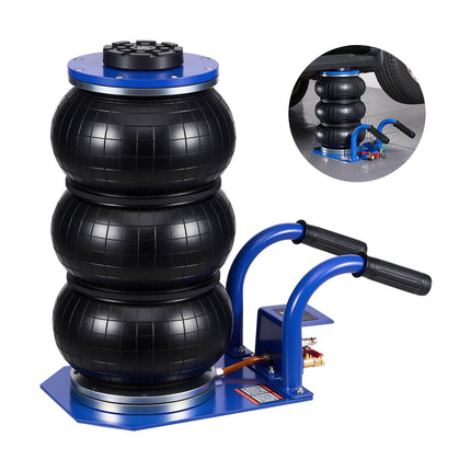 3 Ton Pneumatic Triple Bag Air Jack, 140-450 mm Lift