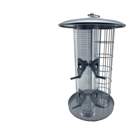 3-in-1 Bird Feeder with Tray for Wild Birds