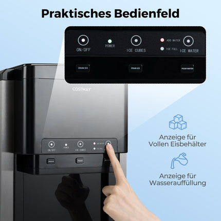 3-in-1 Ice Maker & Water Dispenser, Bullet & Crushed Ice