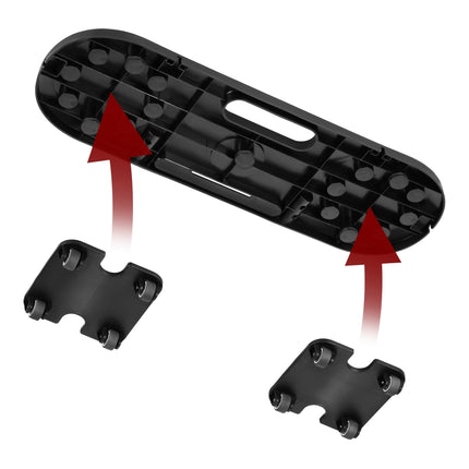 3-in-1 Workout Board with Push-Up Handles & Resistance Bands