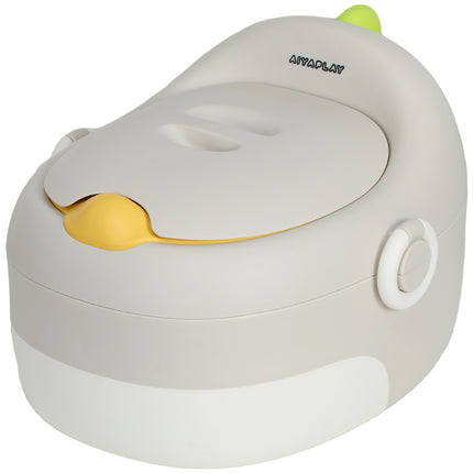 Children's 3-in-1 potty with handle, grey, up to 50 kg