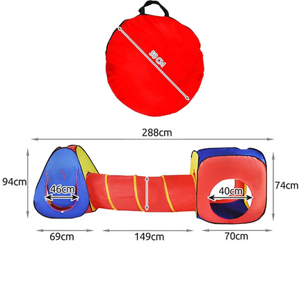 3in1 children's tent Kruzzel 23871