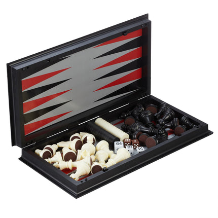 3-in-1 magnetic chess set