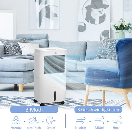 Mobile air conditioner – 15L, 60° oscillation, remote control