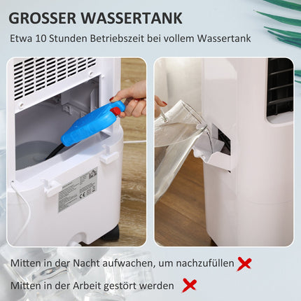 Mobile air conditioner – 15L, 60° oscillation, remote control