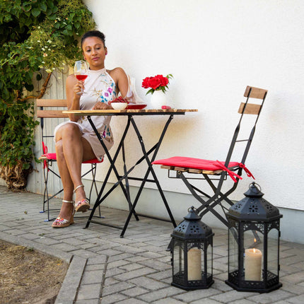 3 pcs. Lanterns in metal